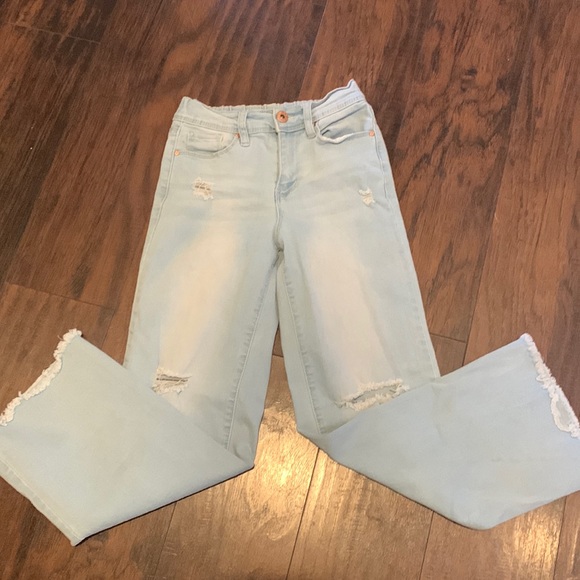 YMI Other - YMI Girl - Wide Leg Distressed Jeans